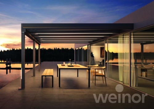 Pergola bioclimatique - Design