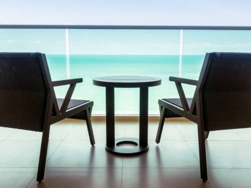Garde corps en verre sur mesure pour terrasse