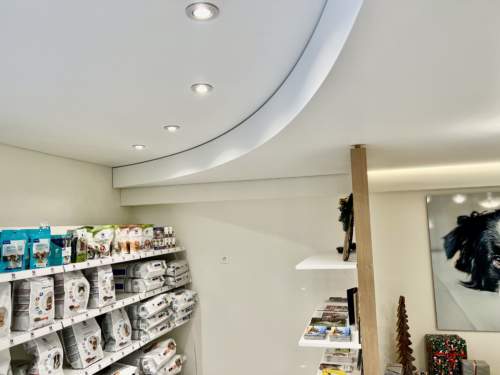 Plafond tendu suspendu - Plafond intérieur