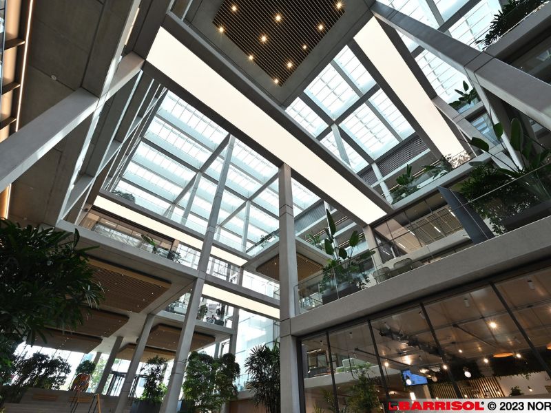 Plafond tendu - espace public